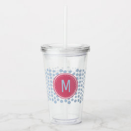 Verre En Acrylique Paruline MONOGRAM