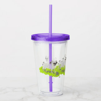 Verre En Acrylique Paruline : Petit Carlin doux