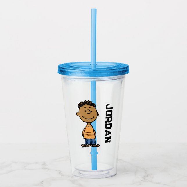 Verre En Acrylique PEANUTS | Franklin (Devant)