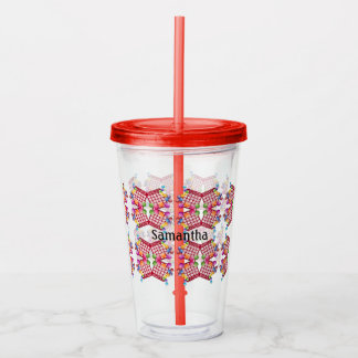 Verre En Acrylique Personalized Bingo Tumbler