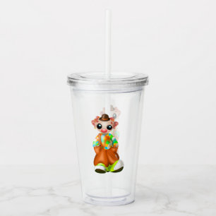 Verre En Acrylique Petit Clown Acrylique Tumbler