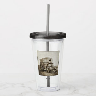 Verre En Acrylique Photographie Wagon de Roger Fenton Photo Réalisme