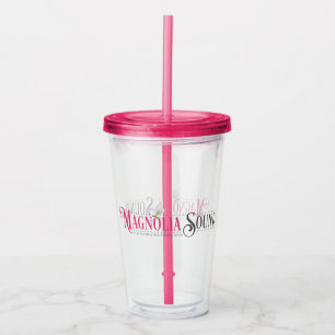 Verre En Acrylique Pink Magnolia