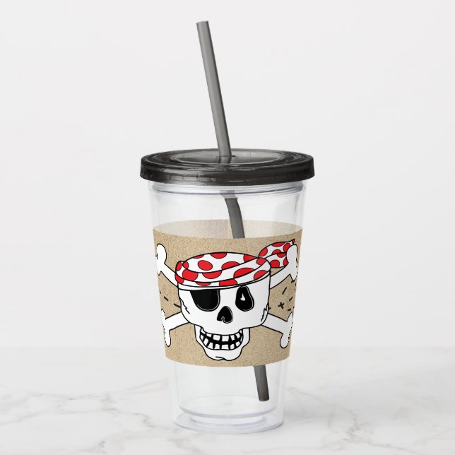 Verre En Acrylique Pirates (Gauche)