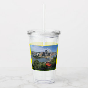 Verre En Acrylique Pittsburgh Pennsylvania Tumbler