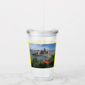 Verre En Acrylique Pittsburgh Pennsylvania Tumbler
