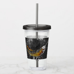 Verre En Acrylique plaine de plantain