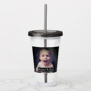 Verre En Acrylique Plus grand Pa't Custom Photo Modern