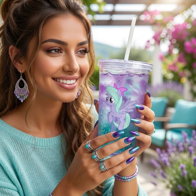 Verre En Acrylique Pony (Créateur téléchargé)