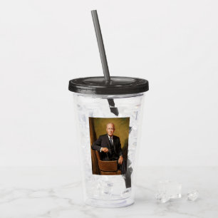 Verre En Acrylique Portrait du président américain Dwight Eisenhower