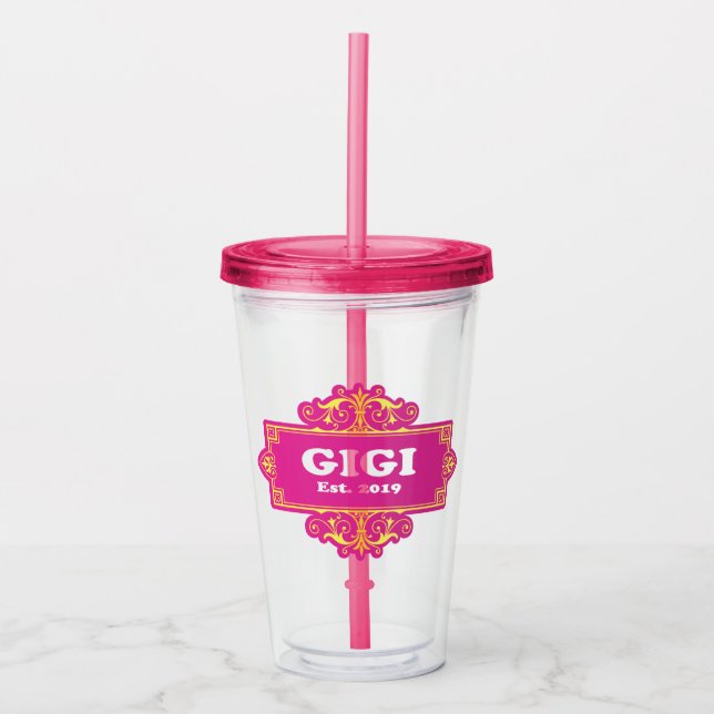 Verre En Acrylique Pour Cette Spéciale "GiGi 2019" (Devant)
