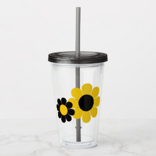 Verre En Acrylique Pouvoir des fleurs