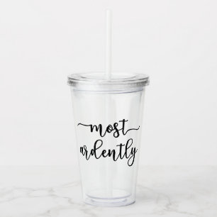 Verre En Acrylique Pride and Prejudice M. Darcy - Most Ardently I
