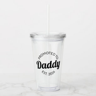 Verre En Acrylique Promu À Daddy Est. 2026 I