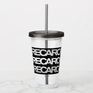 VERRE EN ACRYLIQUE RECARRO TUMBLER