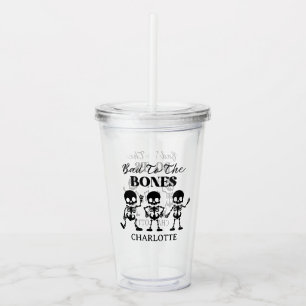 Verre En Acrylique Retro Frissons et Boissons Spectaculaires Hallowee