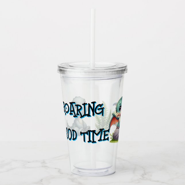 Verre En Acrylique Roaring Good Time  (Devant)