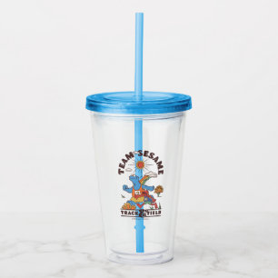 Verre En Acrylique Rue Sésame   Team Sesame Track & Field