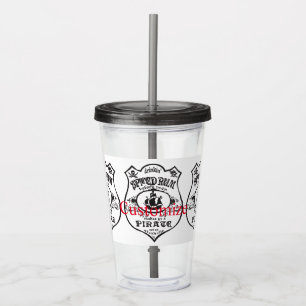 Verre En Acrylique Rum épicé Pirate Boisson Thunder_Cove