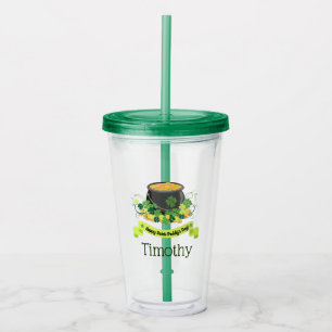 Verre En Acrylique Saint Patrick's Day Fun