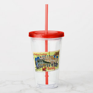 Verre En Acrylique Salutations de Noël de la famille Griswold