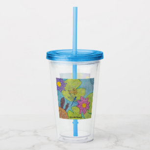 Verre En Acrylique Scène d'étang - Tasse en acrylique