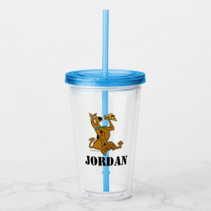 Verre En Acrylique Scooby-Doo avec la tranche de pizza