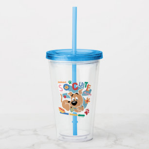 Verre En Acrylique Scooby-Doo Baby Scooby-Doo So migny