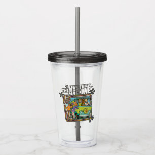 Verre En Acrylique Scooby-Doo   "C'est Lit" Mystery Machine Graphic