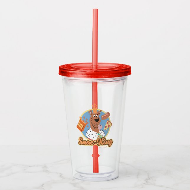 Verre En Acrylique Scooby-Doo Snac-King (Devant)