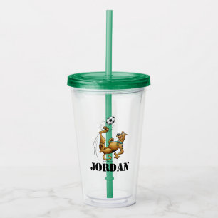 Verre En Acrylique Scooby-Doo Soccer Overhead Kick Airbrush