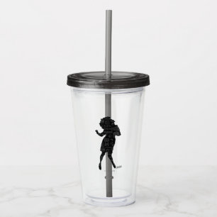 Verre En Acrylique Seinfeld Elaine Danse Silhouette
