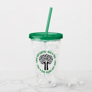 Verre En Acrylique Serrer un arbre sauver notre terre