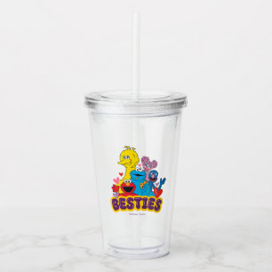 Verre En Acrylique Sesame Street Valentine Besoins