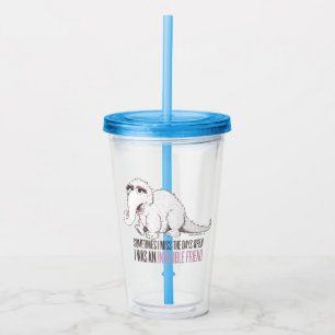 Verre En Acrylique Snuffleupagus Parfois, les jours me manquent