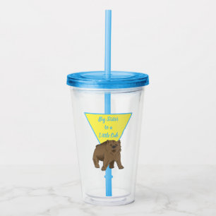 Verre En Acrylique Soeurs Big Soeur Grizzly Bear