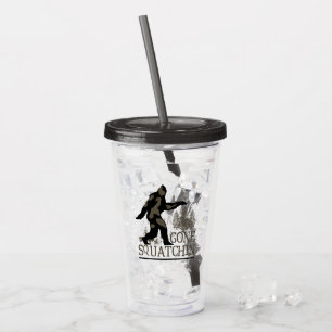 Verre En Acrylique Squatchin allé Sasquatch