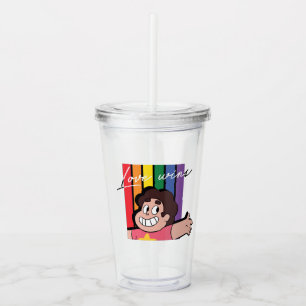 Verre En Acrylique Steven Universe - L'amour gagne