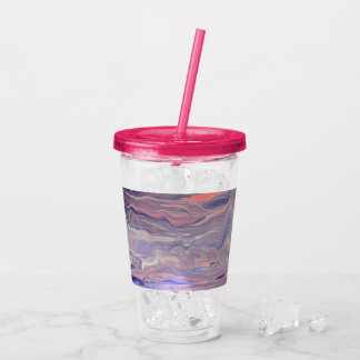 Verre En Acrylique Sunrise Acrylic Pour Tumbler