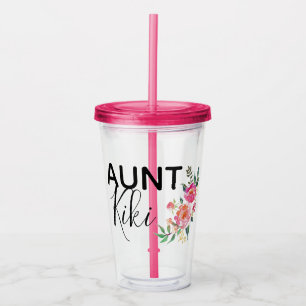 Verre En Acrylique Tante personnalisée Cup