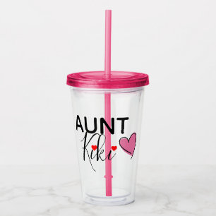 Verre En Acrylique Tante personnalisée Cup