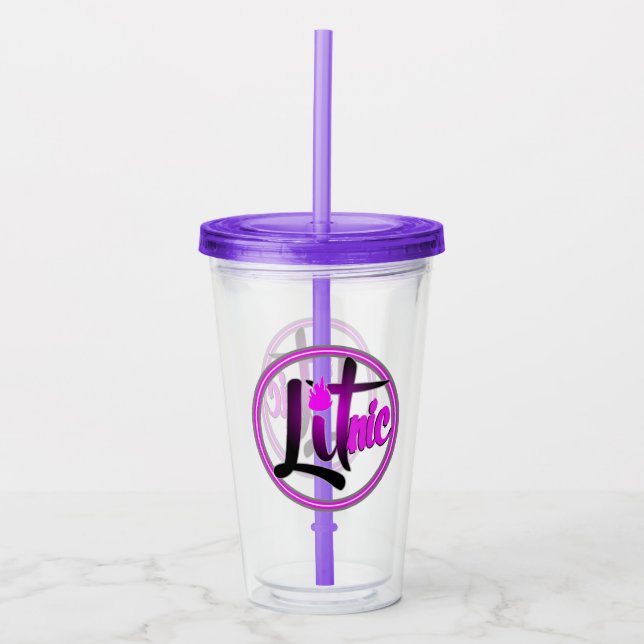 Verre En Acrylique Tasse de partie de Litnic (Devant)