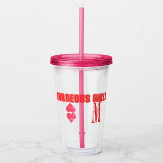 Verre En Acrylique Tasse en acrylique pour femmes MM