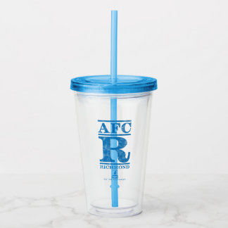 Verre En Acrylique Ted Lasso | AFC R Richmond Text Logo