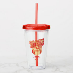 Verre En Acrylique Ted Lasso Coach Beard Badge