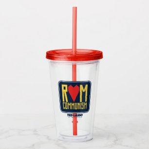 Verre En Acrylique Ted Lasso Graphique du communisme rom