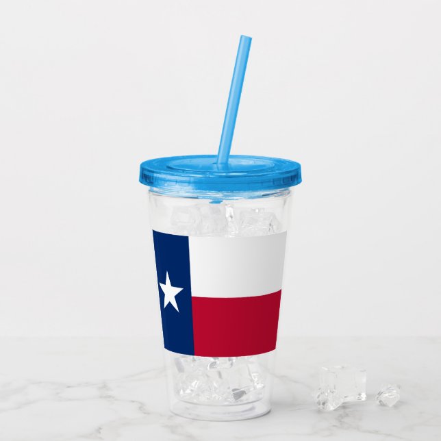 Verre En Acrylique Texas (Dos glace)