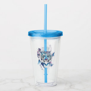 Verre En Acrylique Tigre