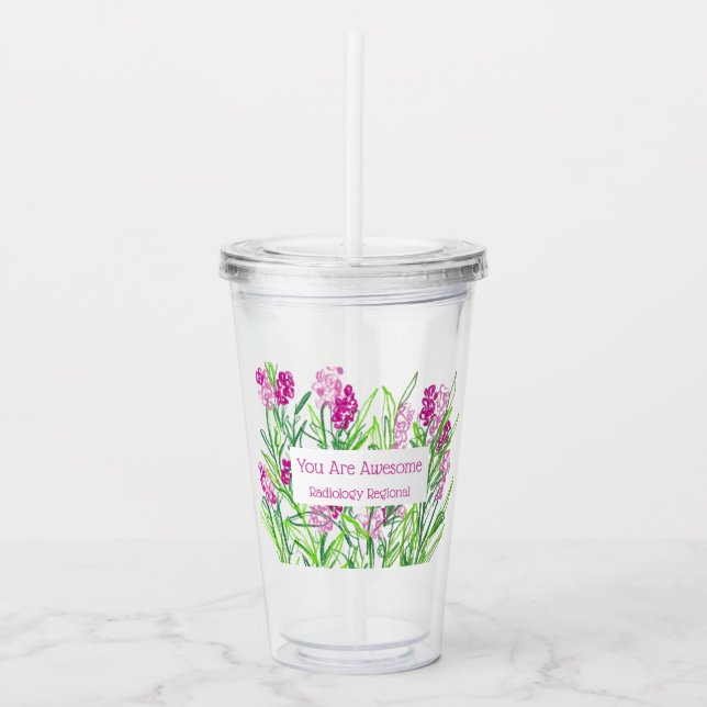 Verre En Acrylique Tu Es Un Magnifique Tumbler (Devant)