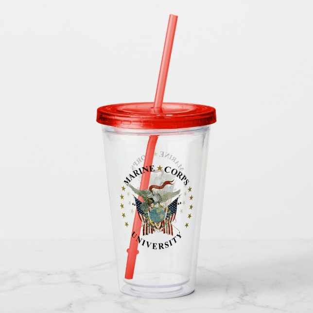 Verre En Acrylique Tumbler acrylique MCU (Dos)